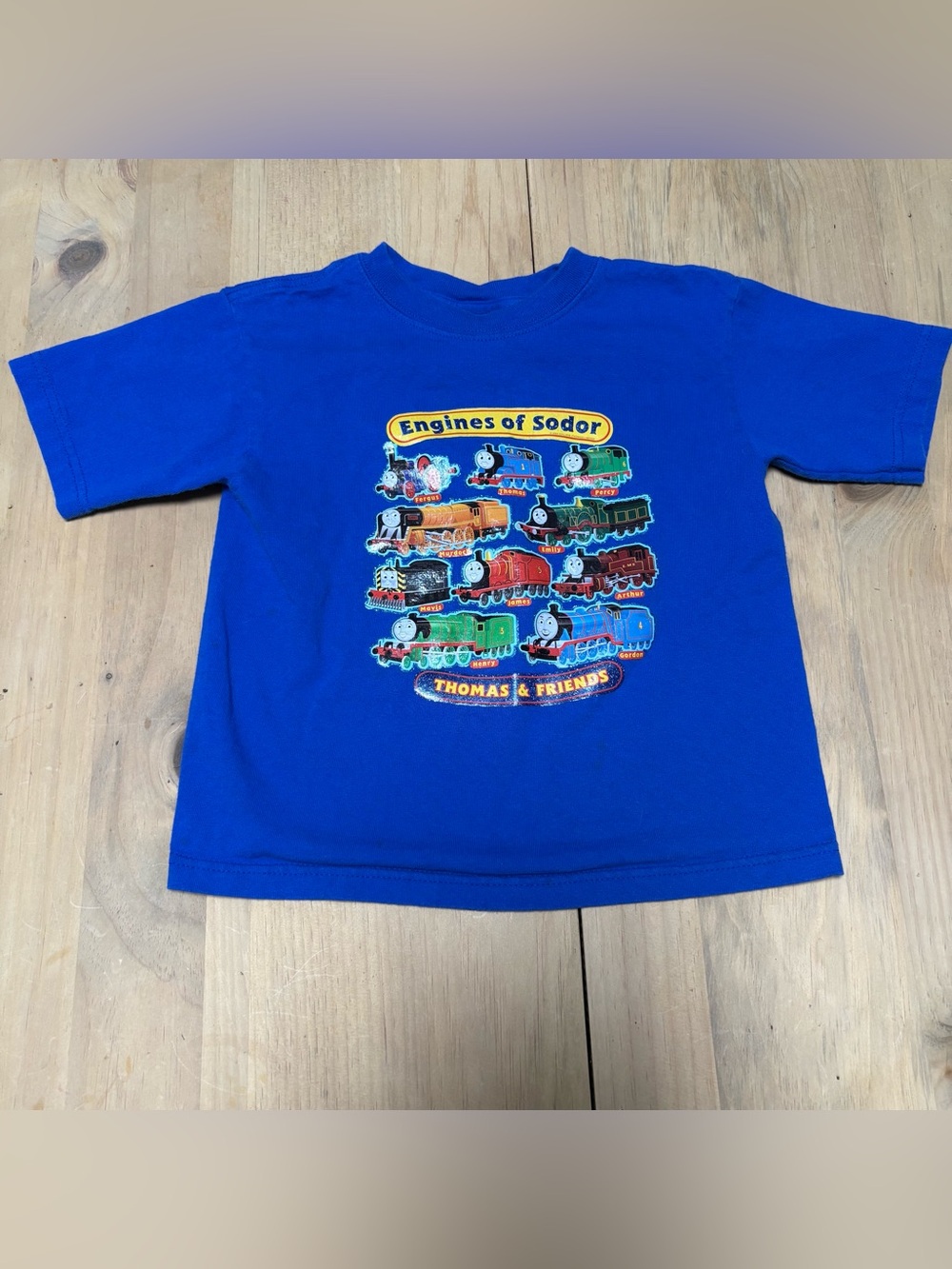 Thomas & Friends Royal Blue 'Engines of Sodor' Graphic Tee